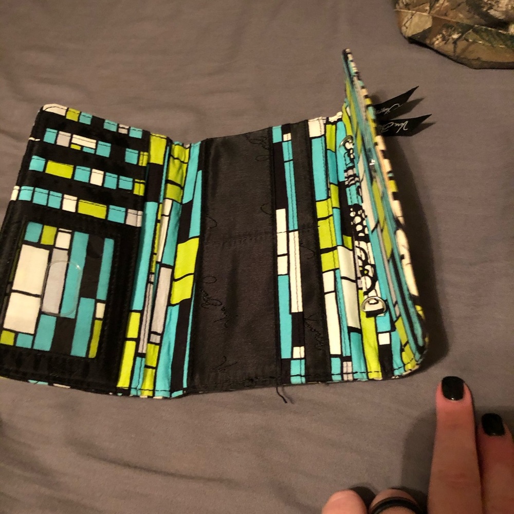 Vera Bradley tri fold wallet